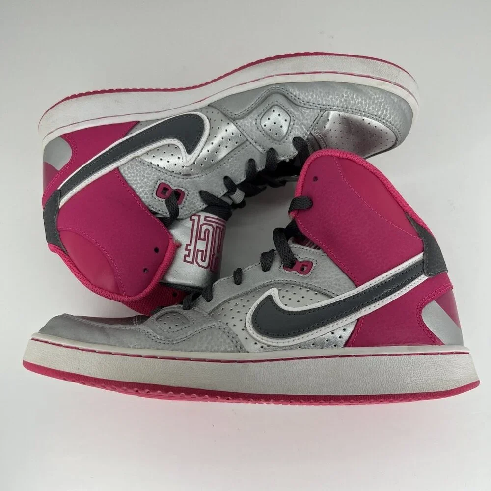 Nike Son of Force Youth Sz 7Y High-Top Junior Sneakers Lace-Up Basketball Shoe